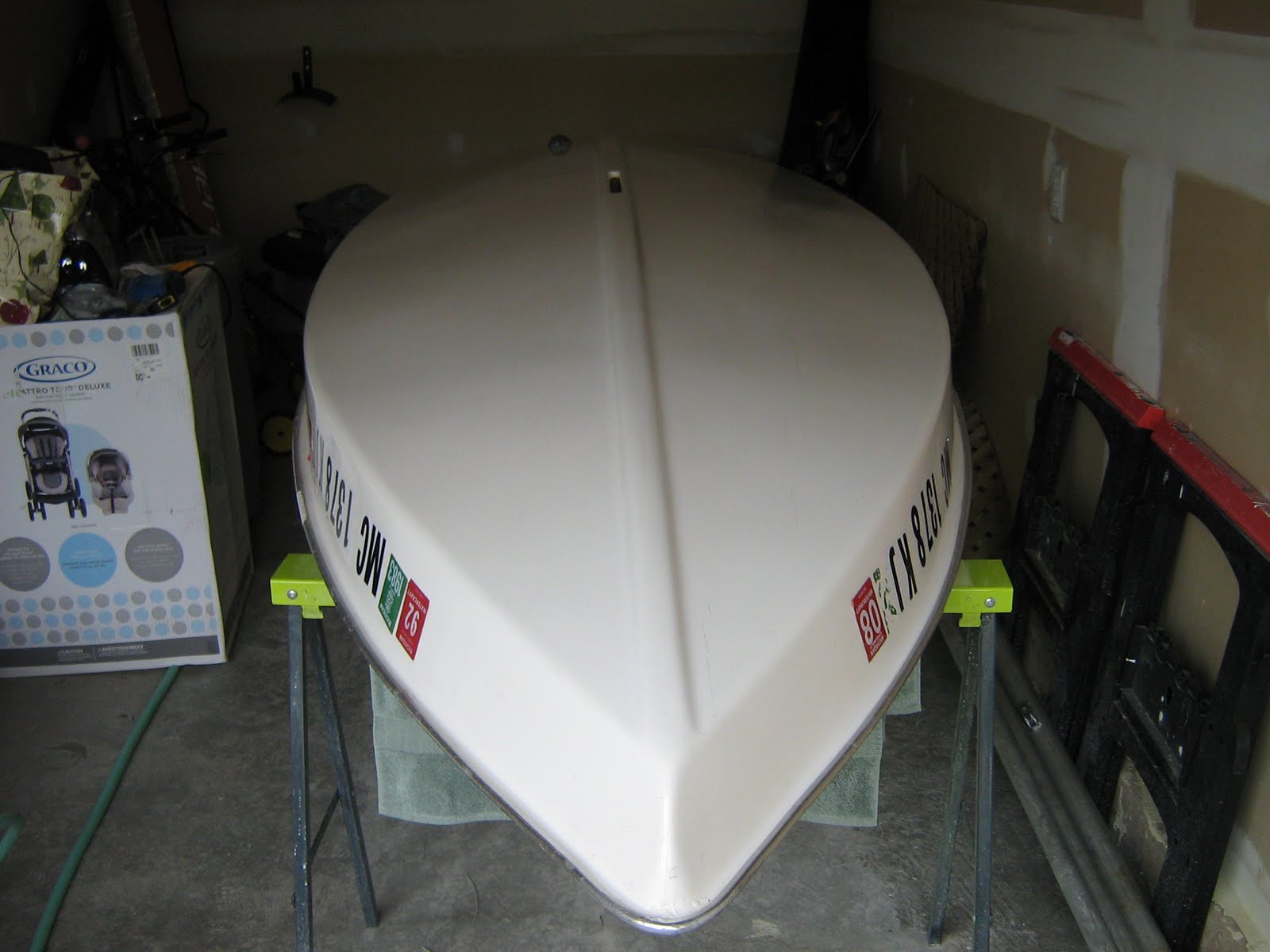 Classic Sunfish Sailboat Sunfish Hull Sanded & Waxed New Mast Cap & Mast Cleat