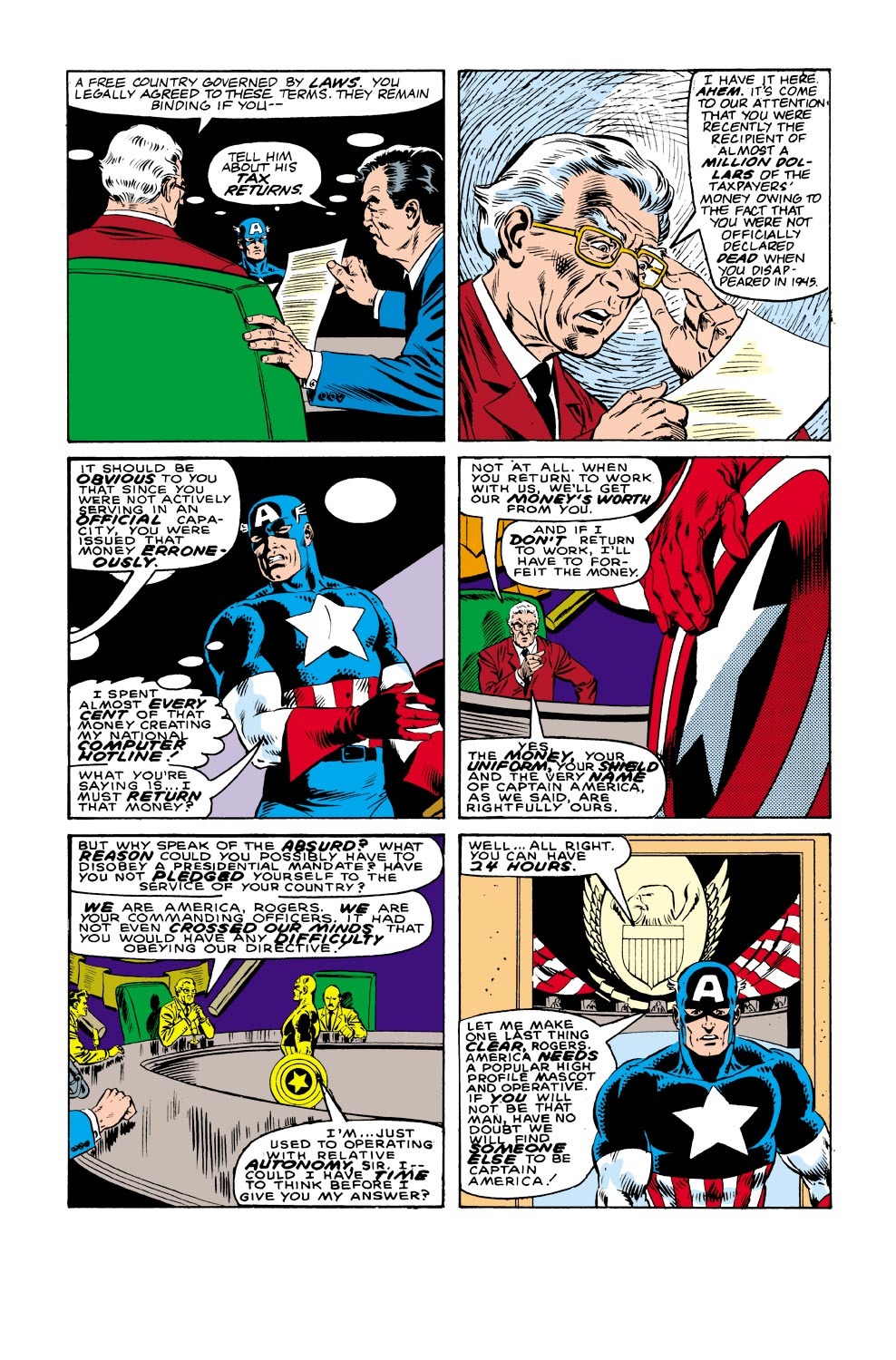 Read online Captain America (1968) comic -  Issue #332 - 10