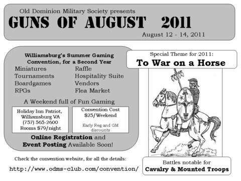 Guns Of August ( Aug 12th - 14th 2011)