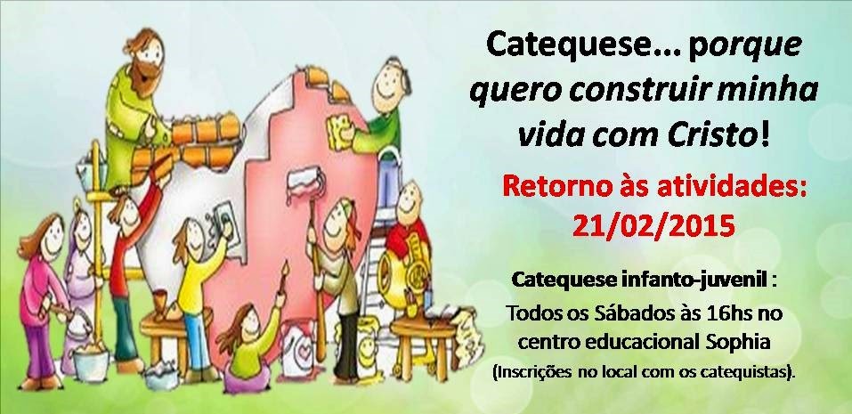 CATEQUESE INFANTO-JUVENIL