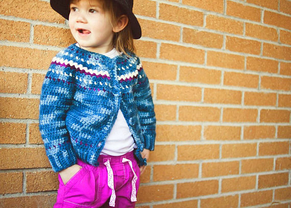 Girls shirt top Crochet pattern