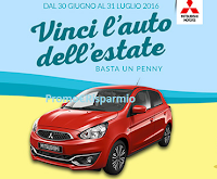 Gioca e vinci quattro auto Mitsubishi SpaceStar Logo Gioca e vinci quattro auto Mitsubishi SpaceStar