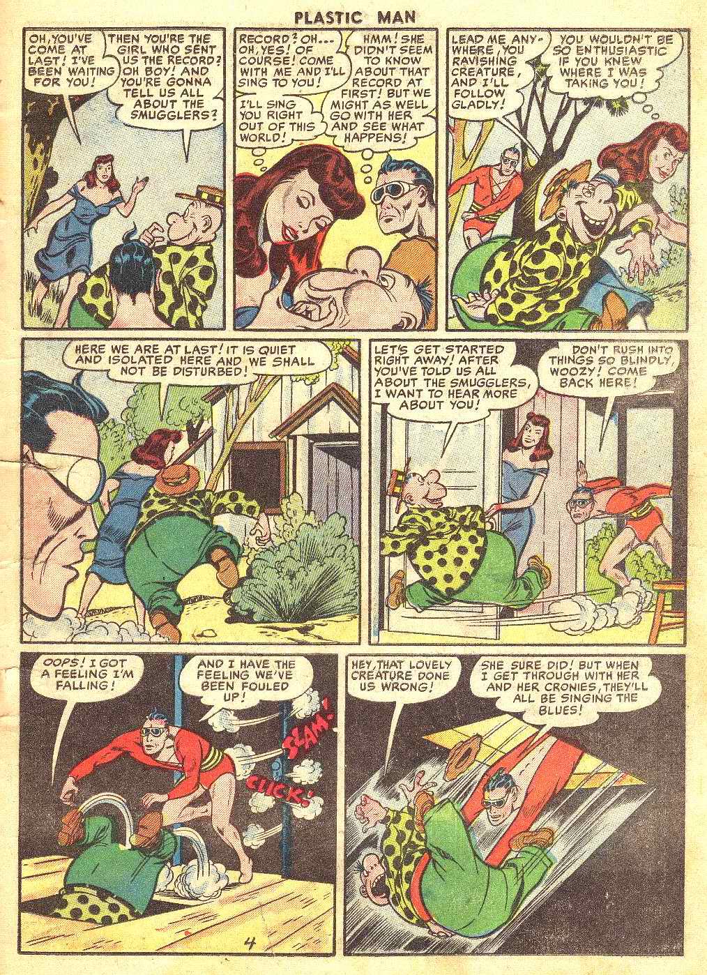 Read online Plastic Man (1943) comic -  Issue #51 - 21