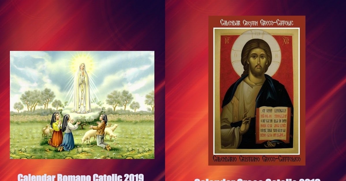 Calendar Catolic 2019 PDF Printabil Calendar 2023 românesc Calendar