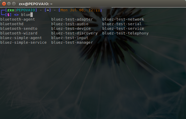 Charles' Playground: Basic Bluetooth operations in command-line ...