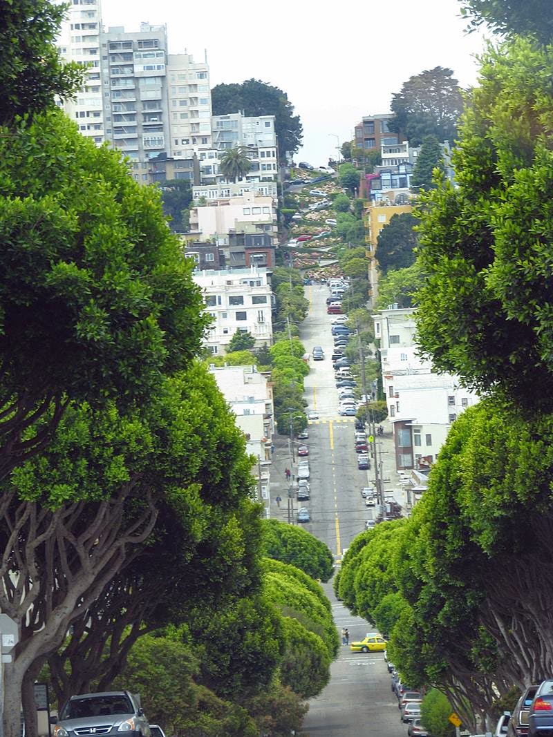 Lombard Street, San Francisco The Most Curviest Road in the World