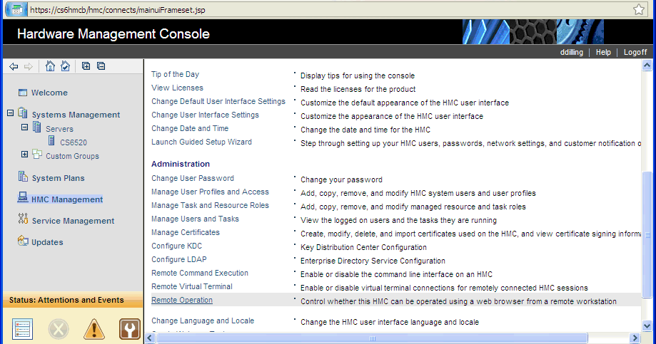 HMC Version 7 and later: How to Access the HMC GUI Remotely