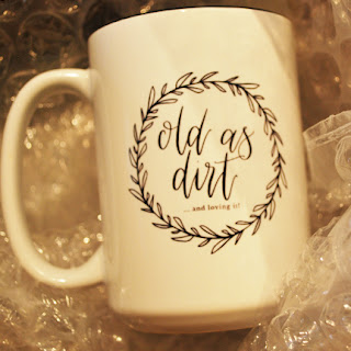 Old As Dirt mug: QuiltBee