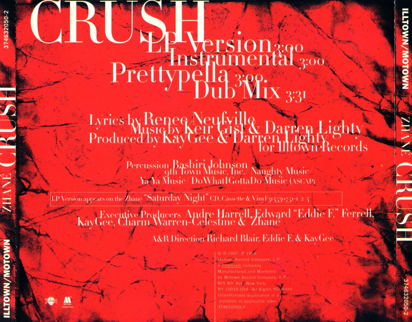 highest level of music Zhane Crush(Promo_CDS)1997hlm
