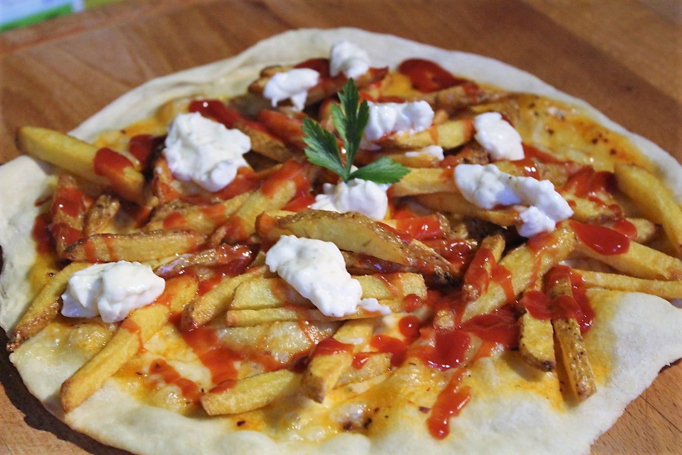 Pizza Pommes rot-weiß – glatzkoch.de