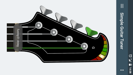 Cara stem gitar dengan aplikasi