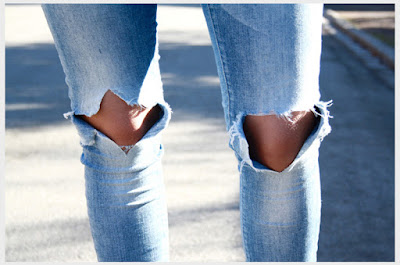 Jeans With Holes In The Knees Jeans With Holes In The Knees