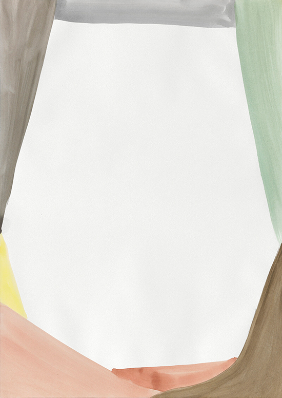 Silvia Bächli Untitled, 2018 Gouache on paper 62 x 44 cm drawing Silvia Bächli Untitled, 2018 Gouache on paper 62 x 44 cm