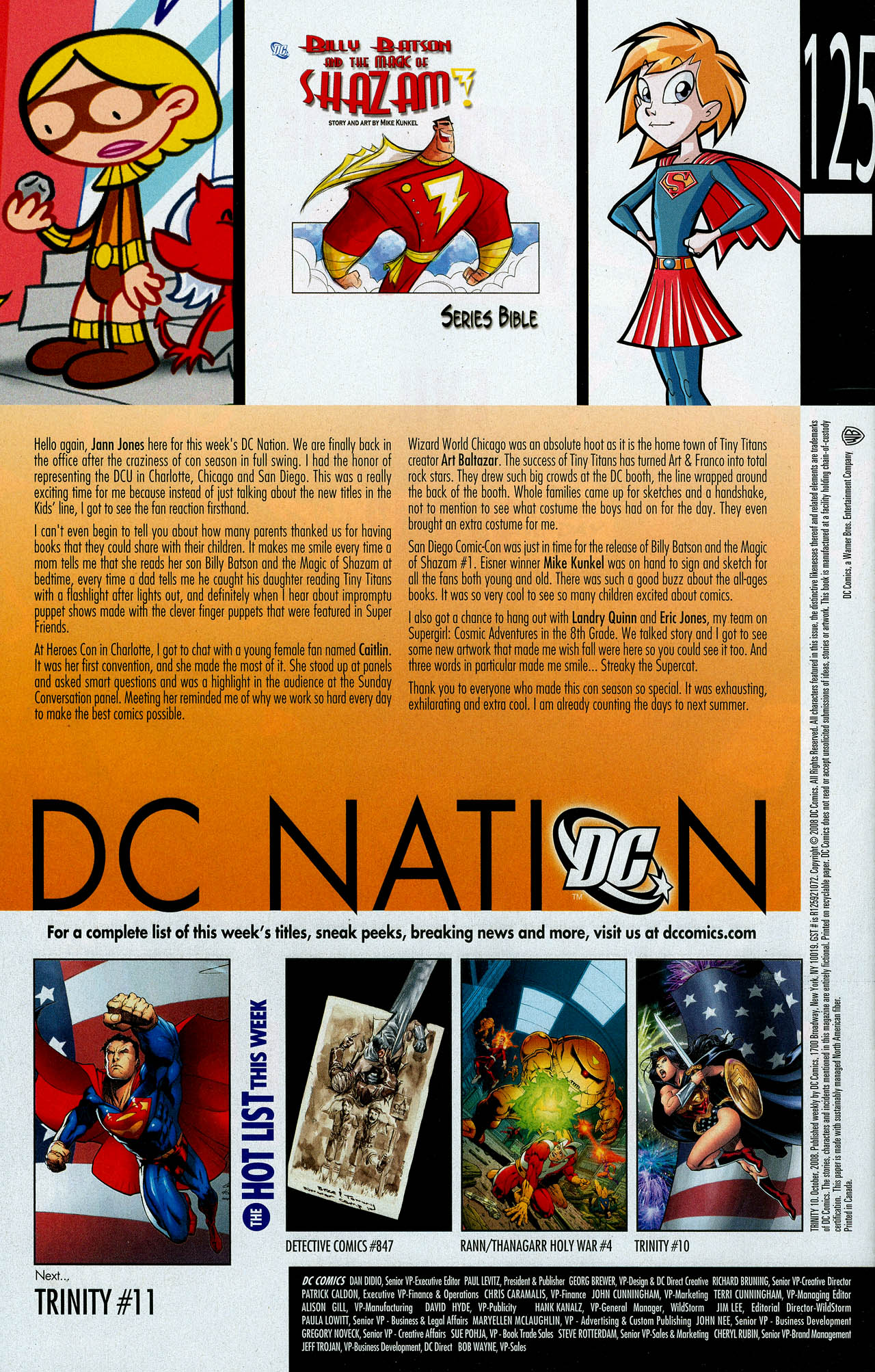 Read online Trinity (2008) comic -  Issue #10 - 32