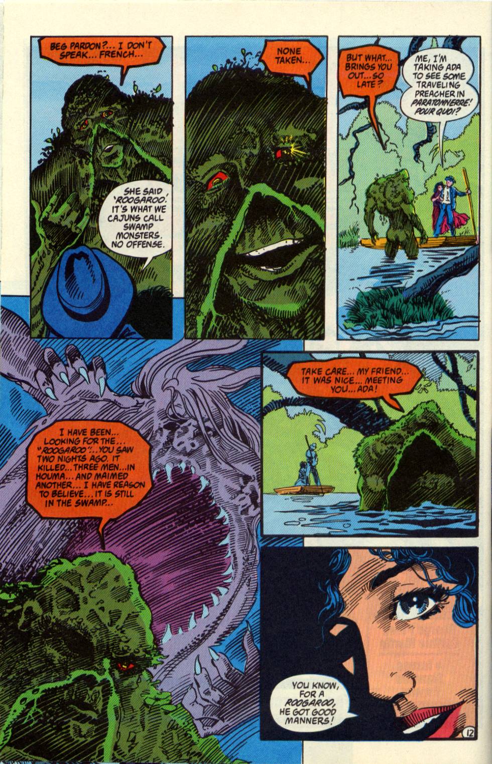 Swamp Thing (1982) Issue #110 #118 - English 13