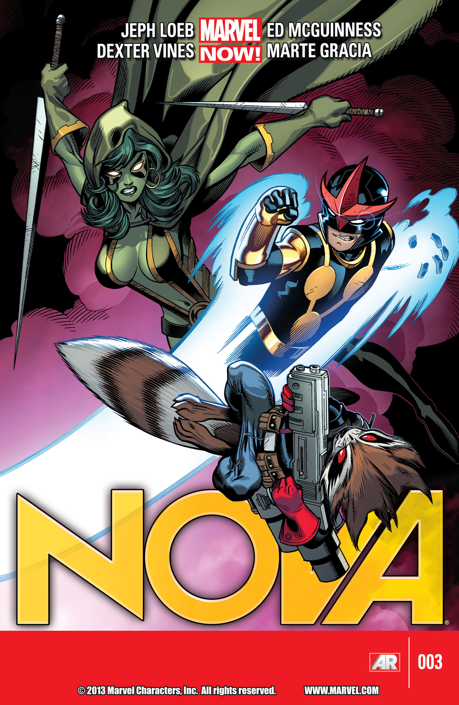Read online Nova (2013) comic -  Issue #3 - 1