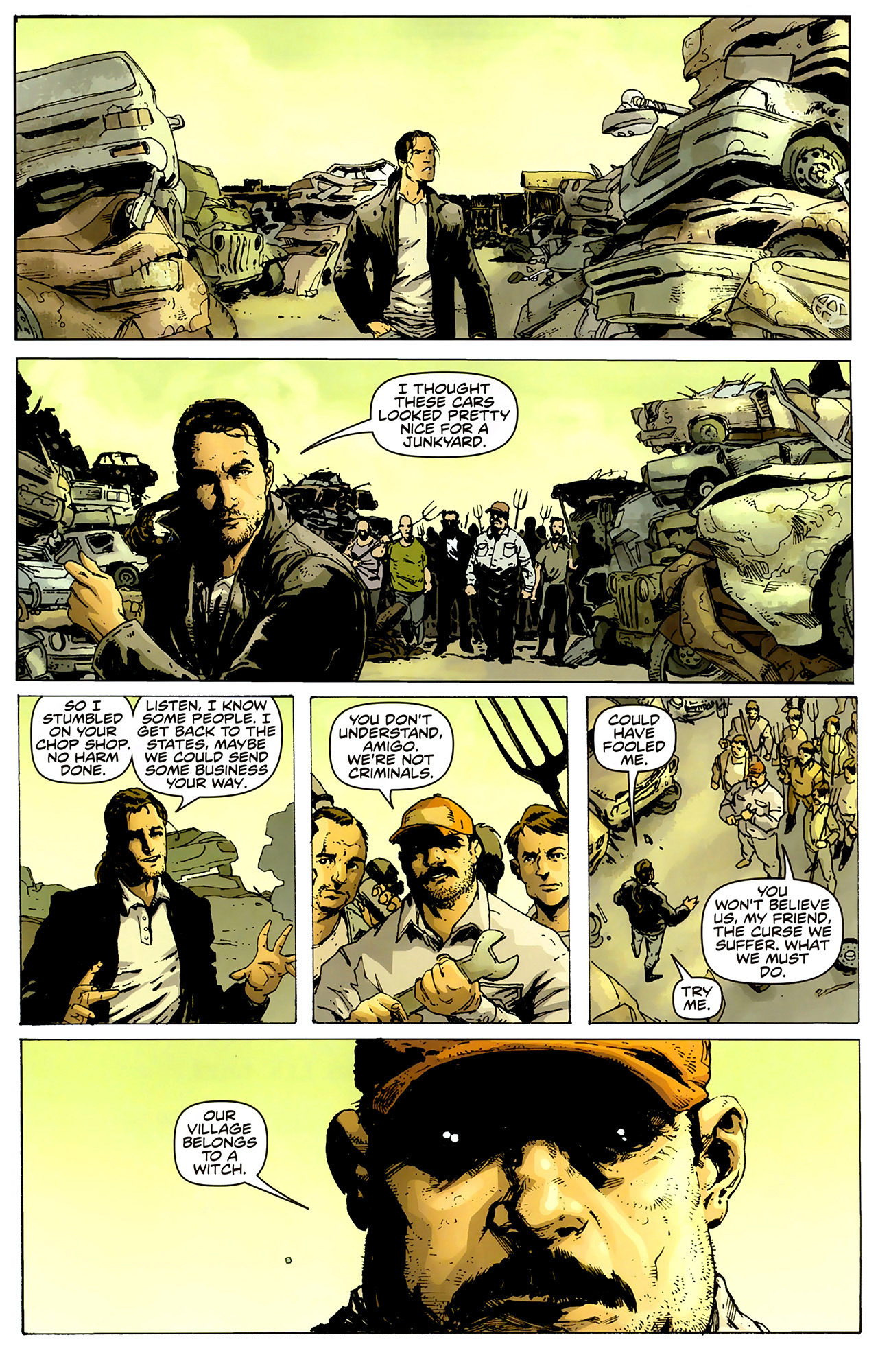 Read online The Darkness (2007) comic -  Issue #7 - 6