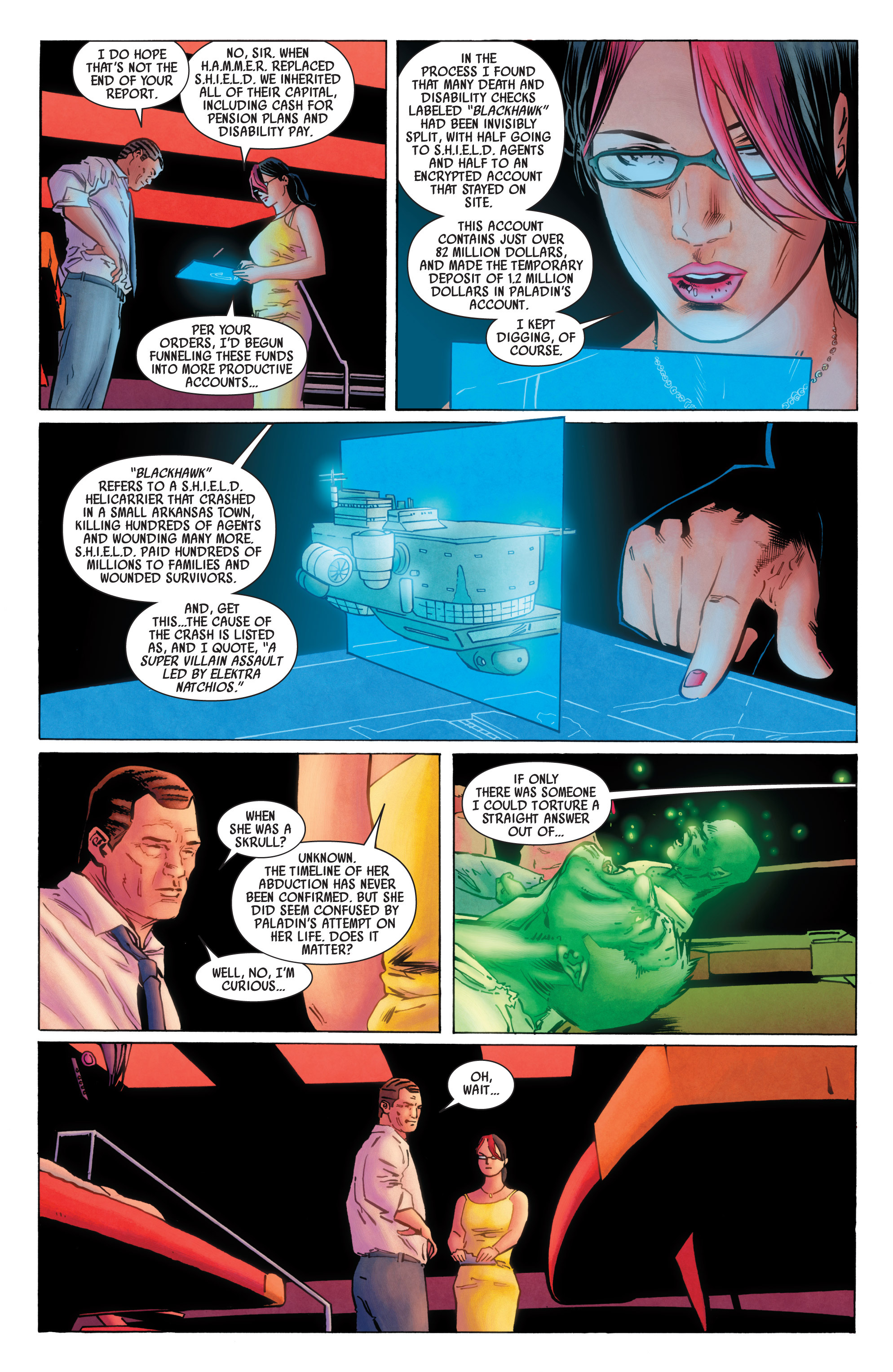 Read online Dark Reign: Elektra comic -  Issue #4 - 15