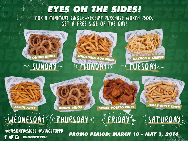5 Wings Free With Your 20pc At Wingstop Via The