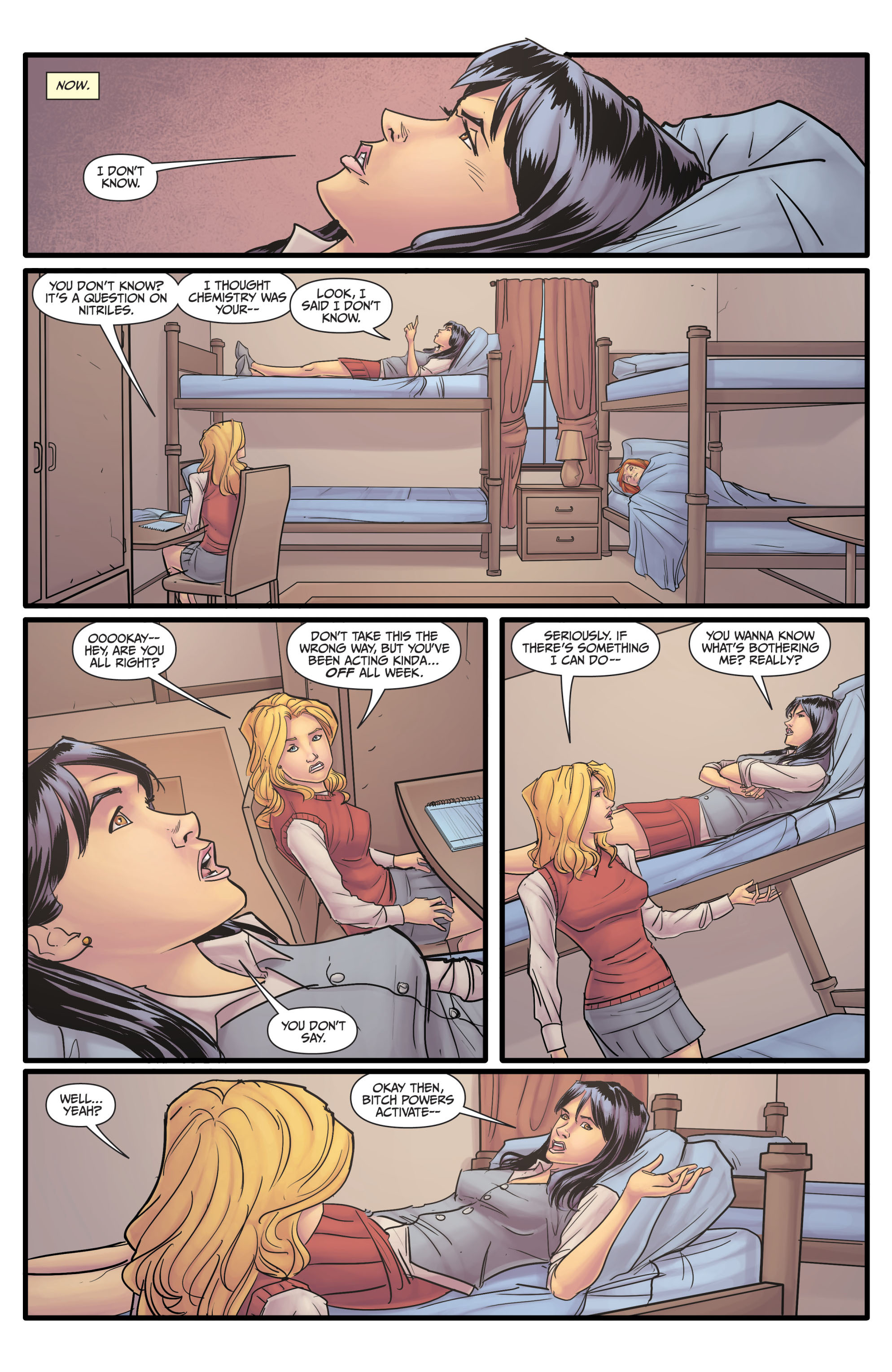 Read online Morning Glories comic -  Issue # _TPB 2 - 10