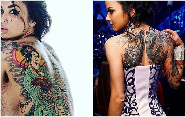 53 Foto Gambar Tato Keren Dipunggung #Tattoo 3D Salib, Tribal Dan Henna Ditubuh Wanita ini 53 Foto Gambar Tato Keren Dipunggung #Tattoo 3D Salib, Tribal Dan Henna Ditubuh Wanita ini