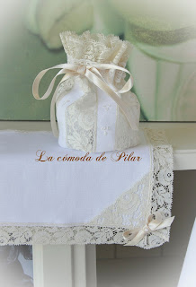 La comoda de pilar: " En blanco y beige