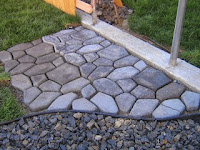 Diy Concrete Walkway