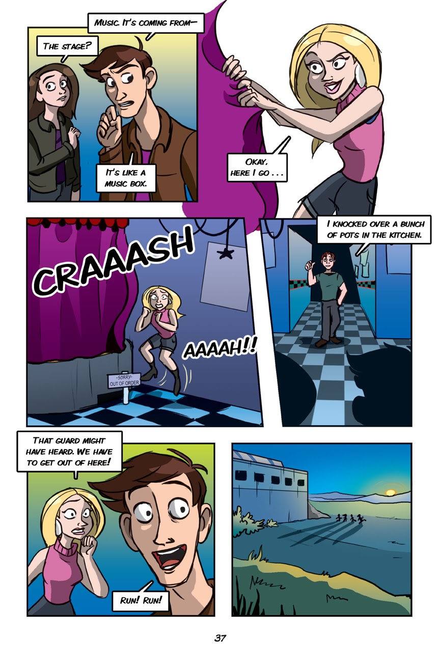 Read online Five Nights At Freddy's comic -  Issue # The Silver Eyes (Part 1) - 39