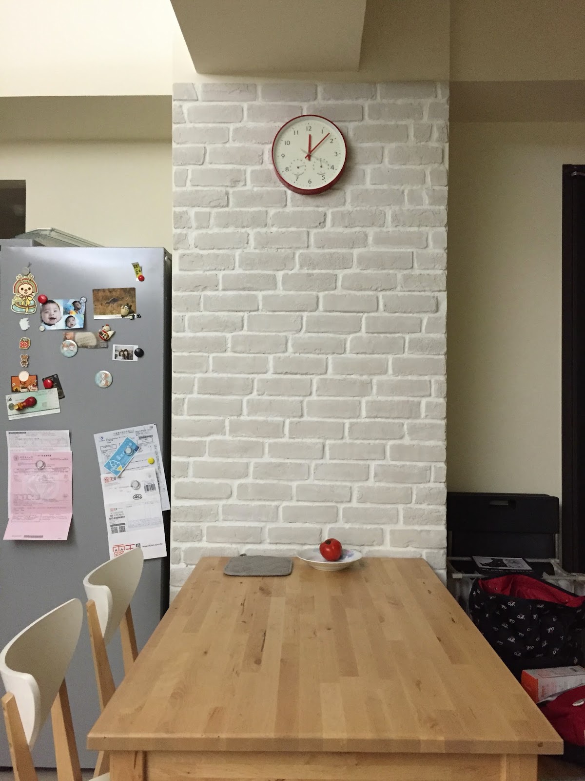 苗爸車庫 [DIY] 文化石牆自己來