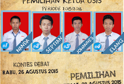 30 Ide Contoh Pamflet Calon Ketua Osis Little Duckling Blog