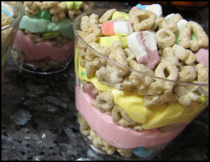 MOMS CRAZY COOKING Lucky Charm Yogurt Cups