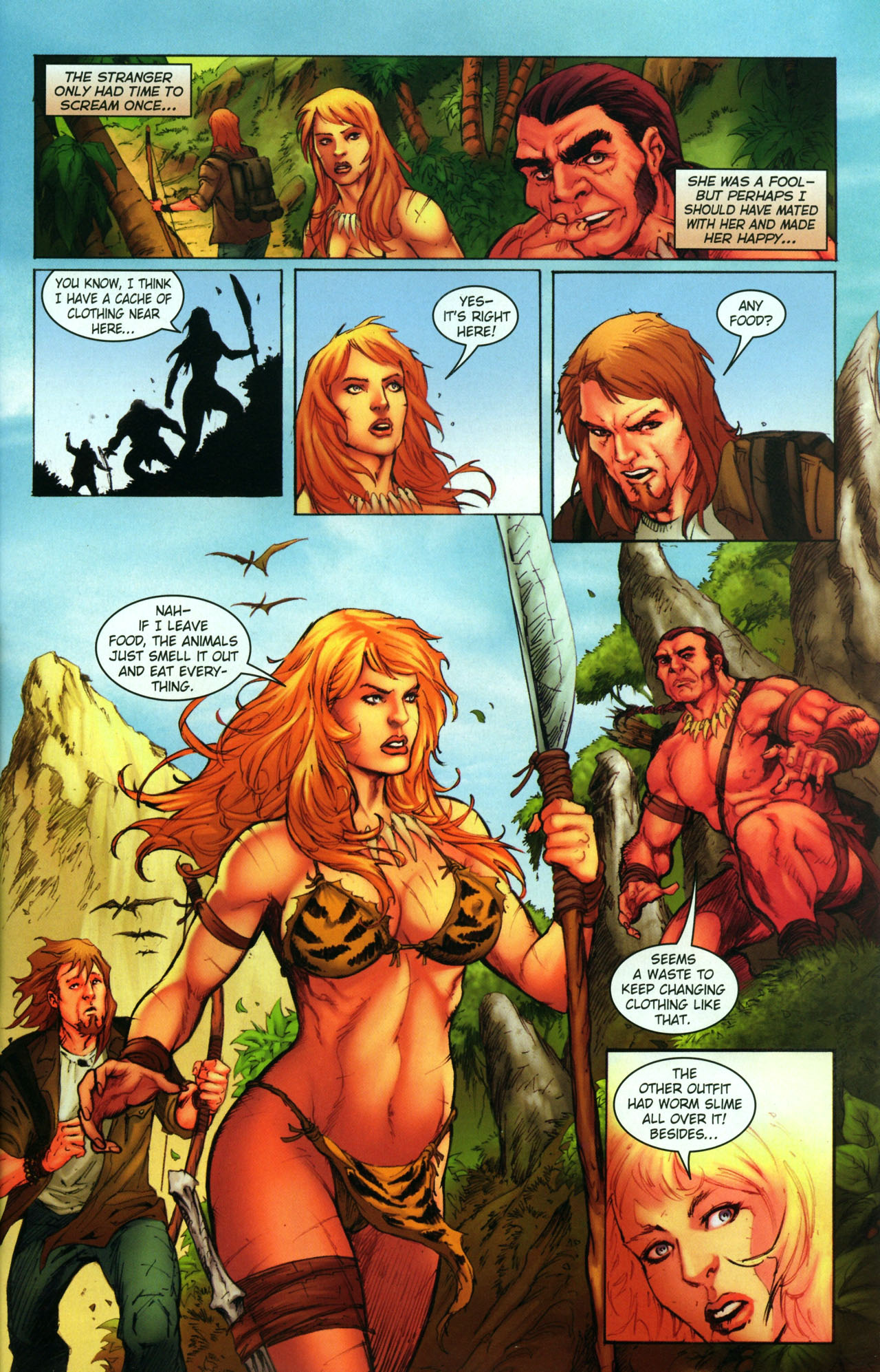 Read online Jungle Girl comic -  Issue #5 - 24