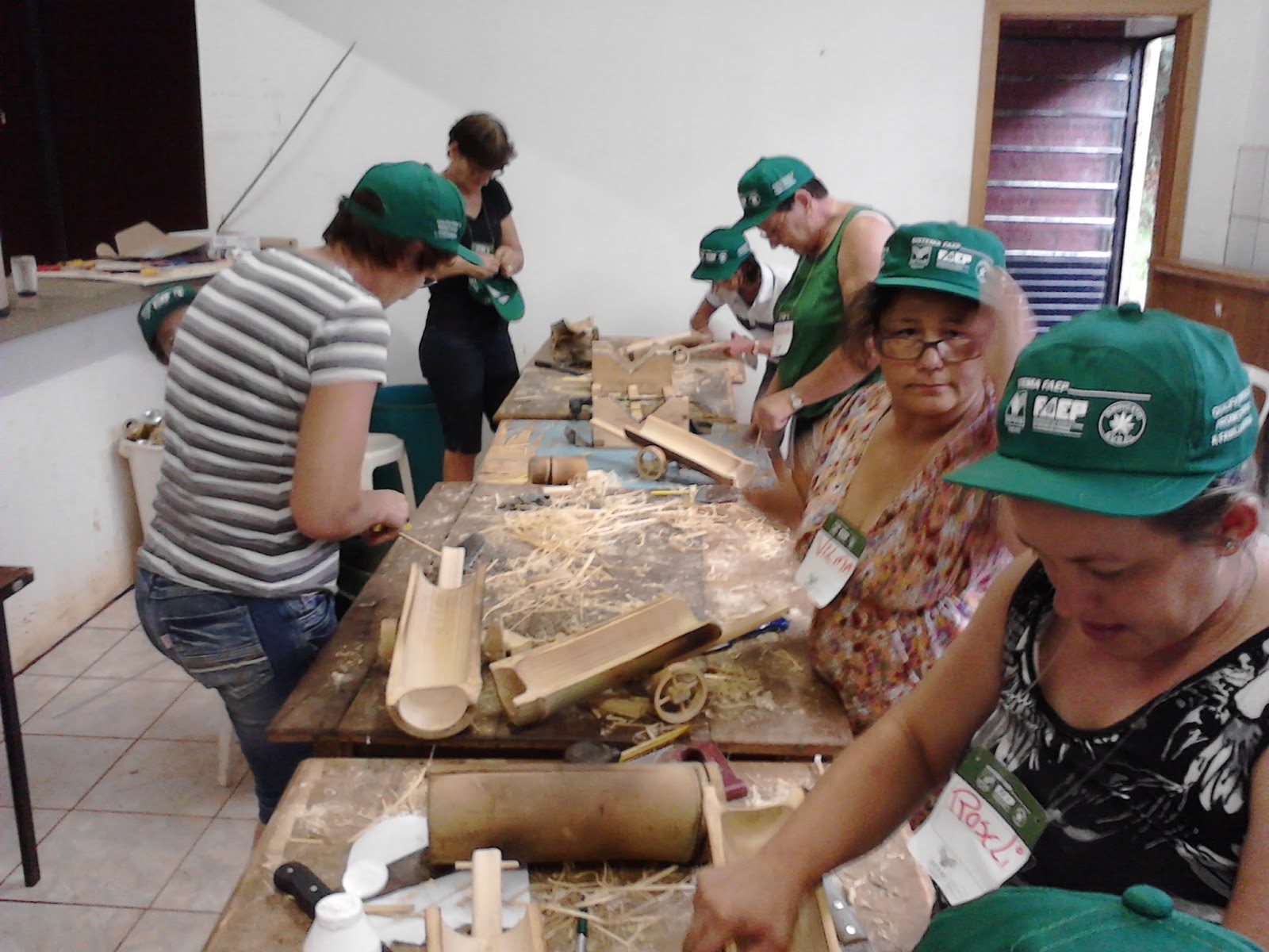 Pereira Artesanato Curso de Bambu em Quedas do Iguaçu, comunidade