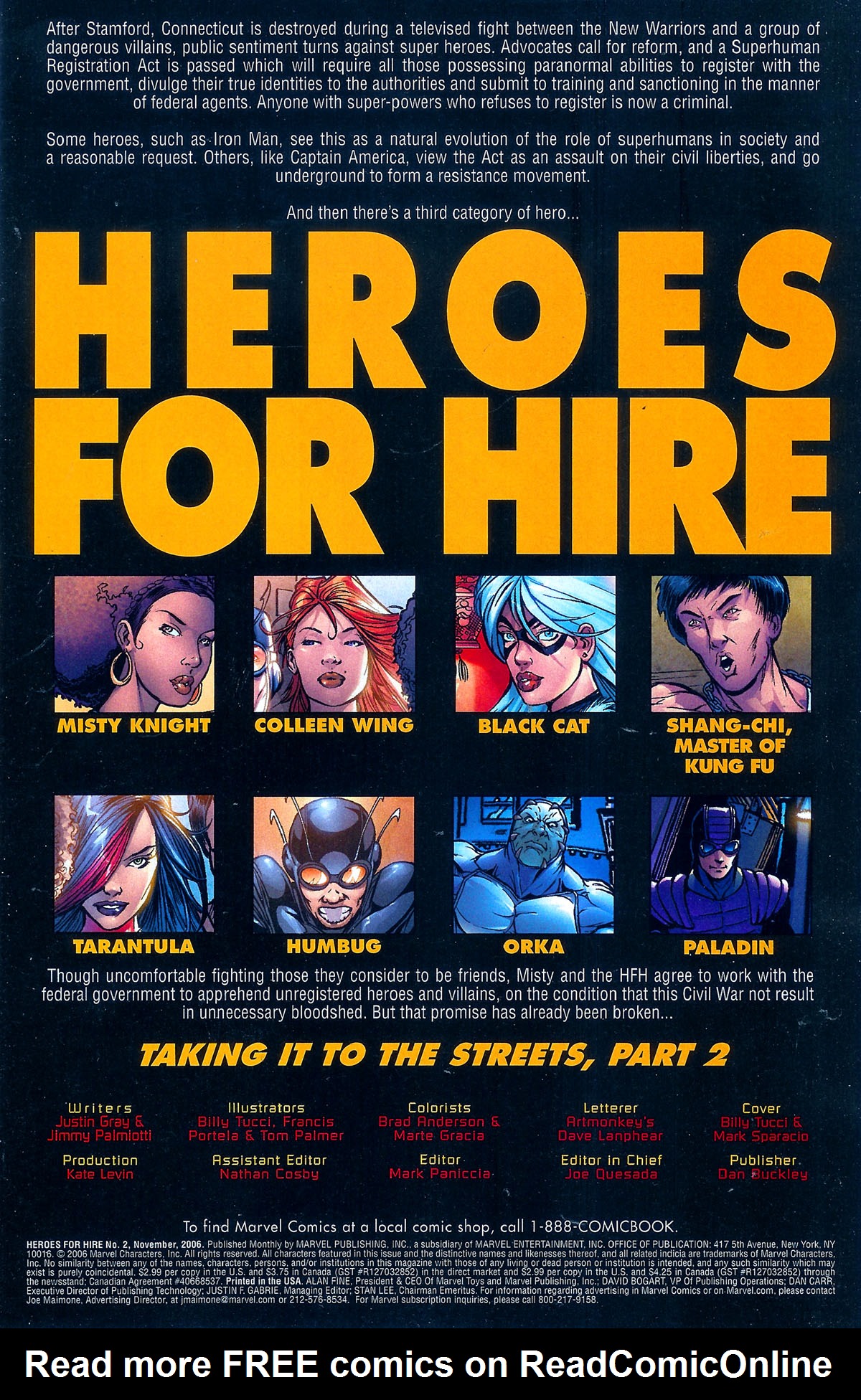 Read online Heroes For Hire (2006) comic -  Issue #2 - 2