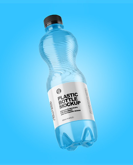 Download Free Clear Plastic Water Bottle Mockup PSD Mockups.