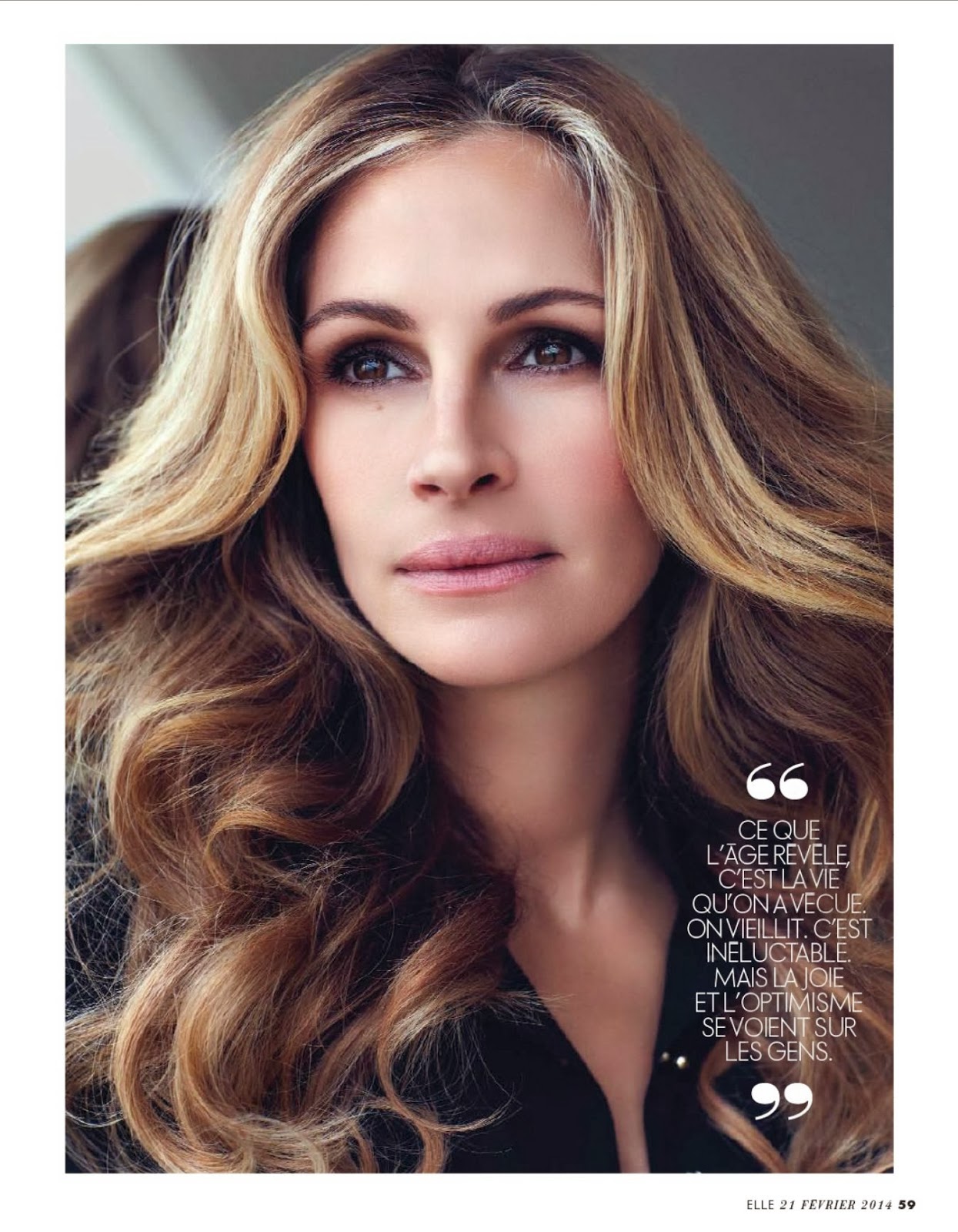 Julia Roberts HQ Pictures Elle France Ad Photoshoot February 2014
