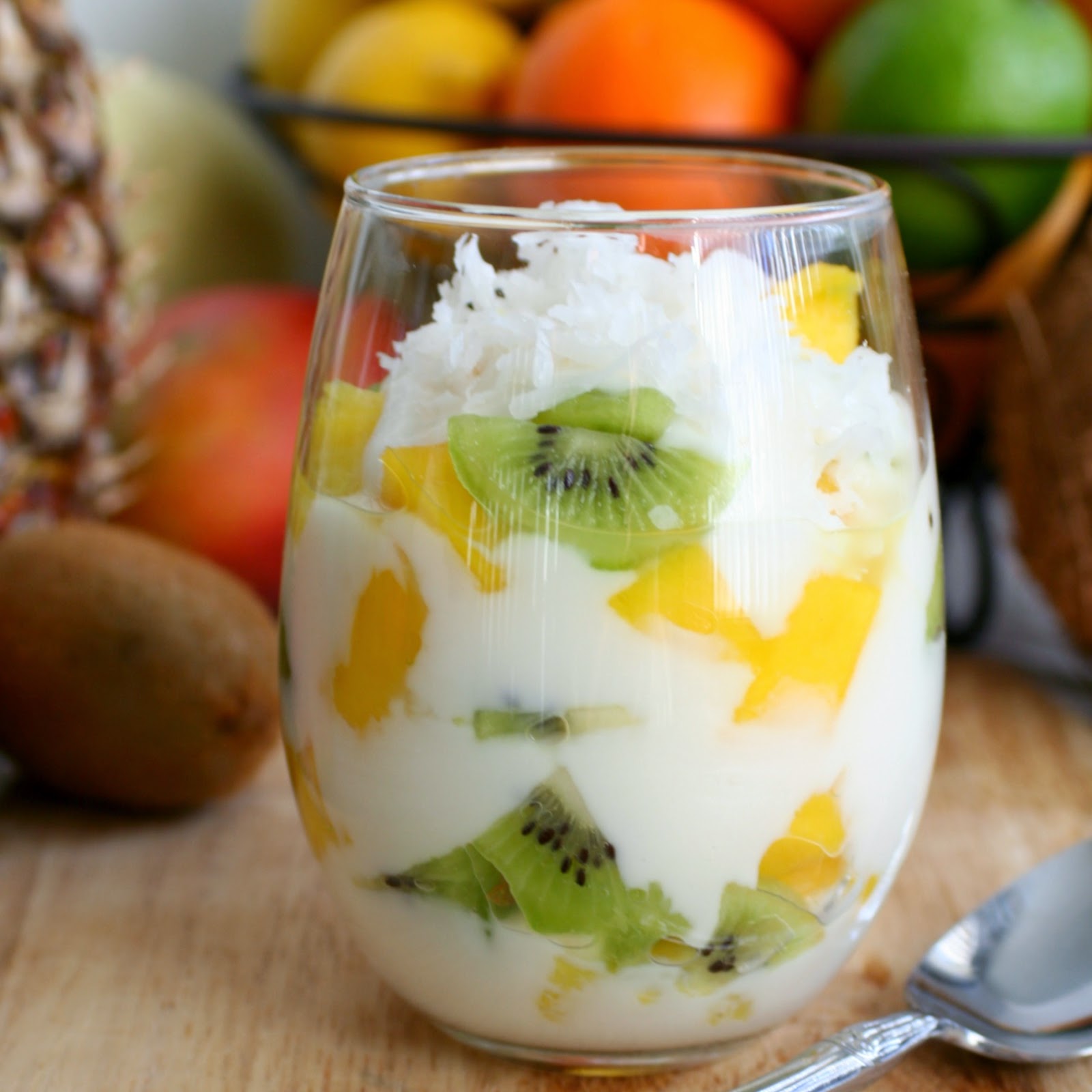 Tropical Fruit Yogurt Parfait | Jordan&amp;#39;s Easy Entertaining