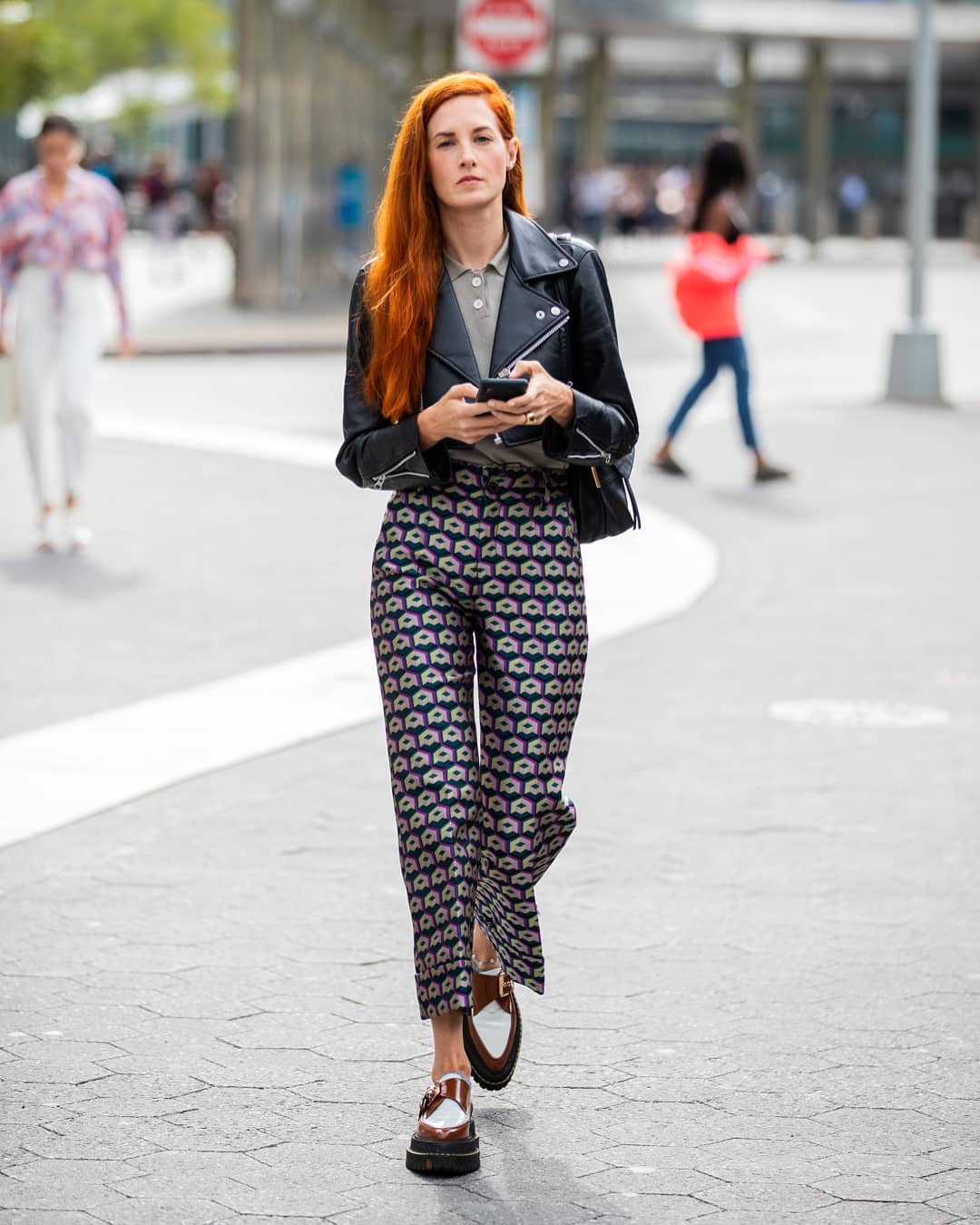Printed Pants Are the Perfect Statement Piece for Fall