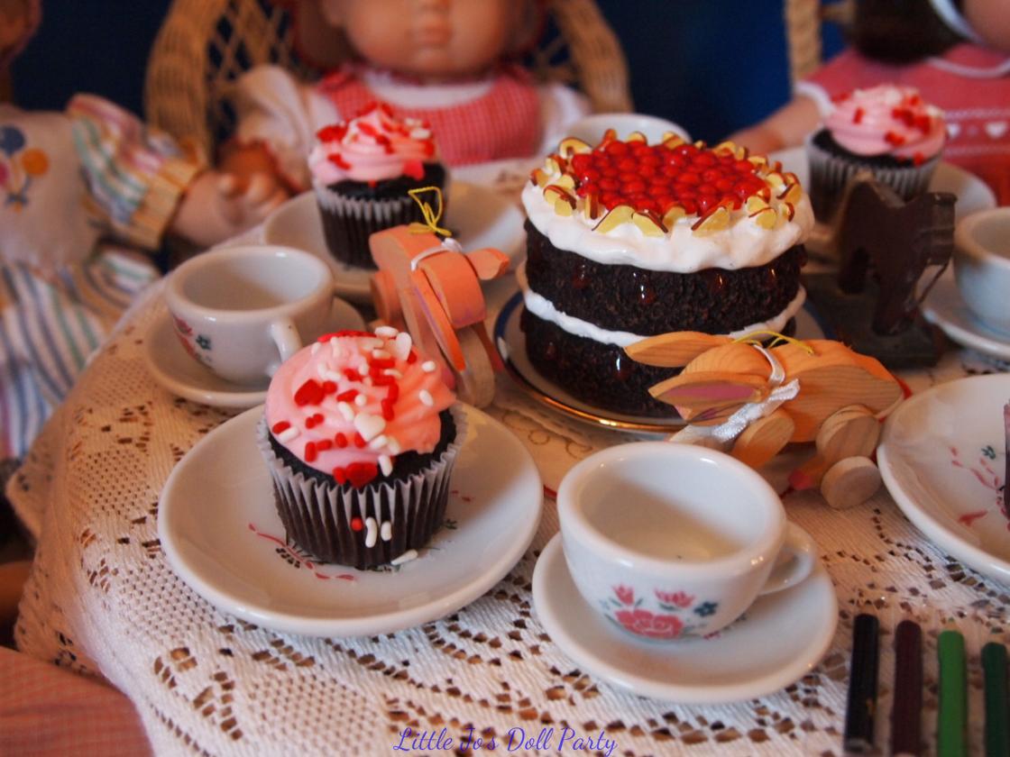 Little Jo's Doll Party Bitty Babies play date tea party at Little Jo's
