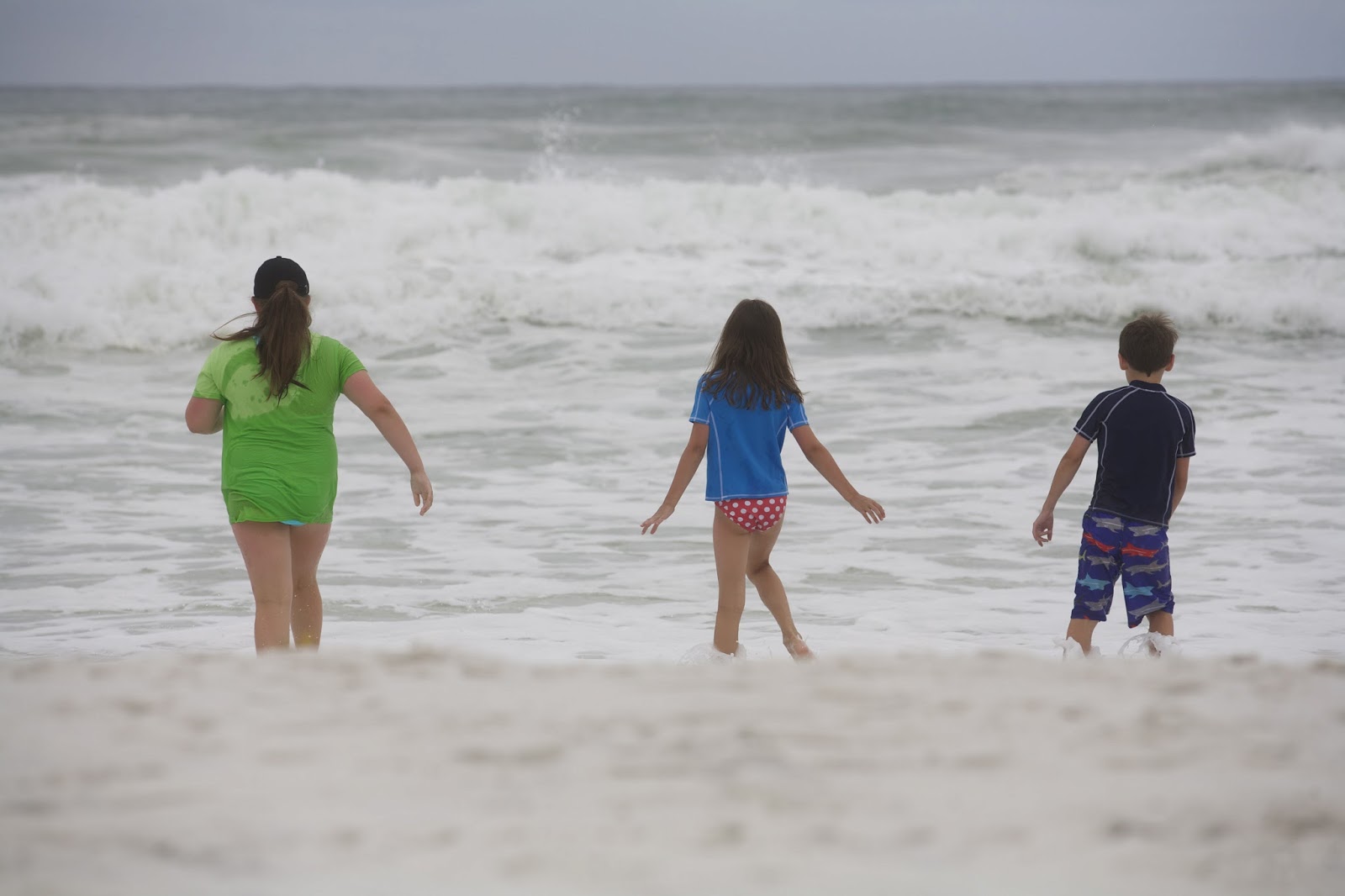 { all six of us } { because you can really never have too many beach