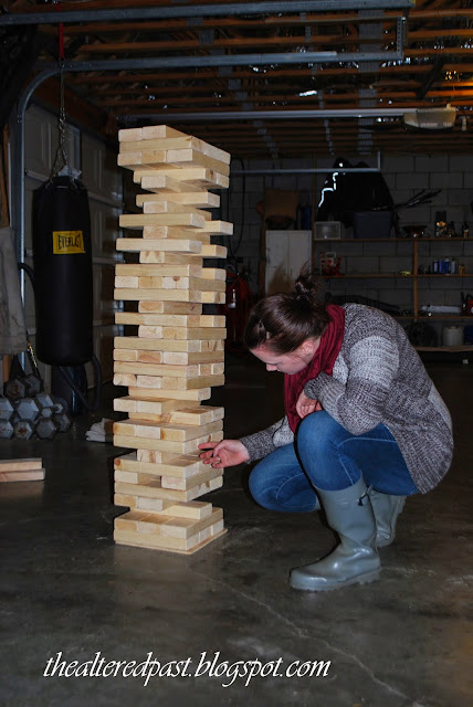 giant jenga game for parties