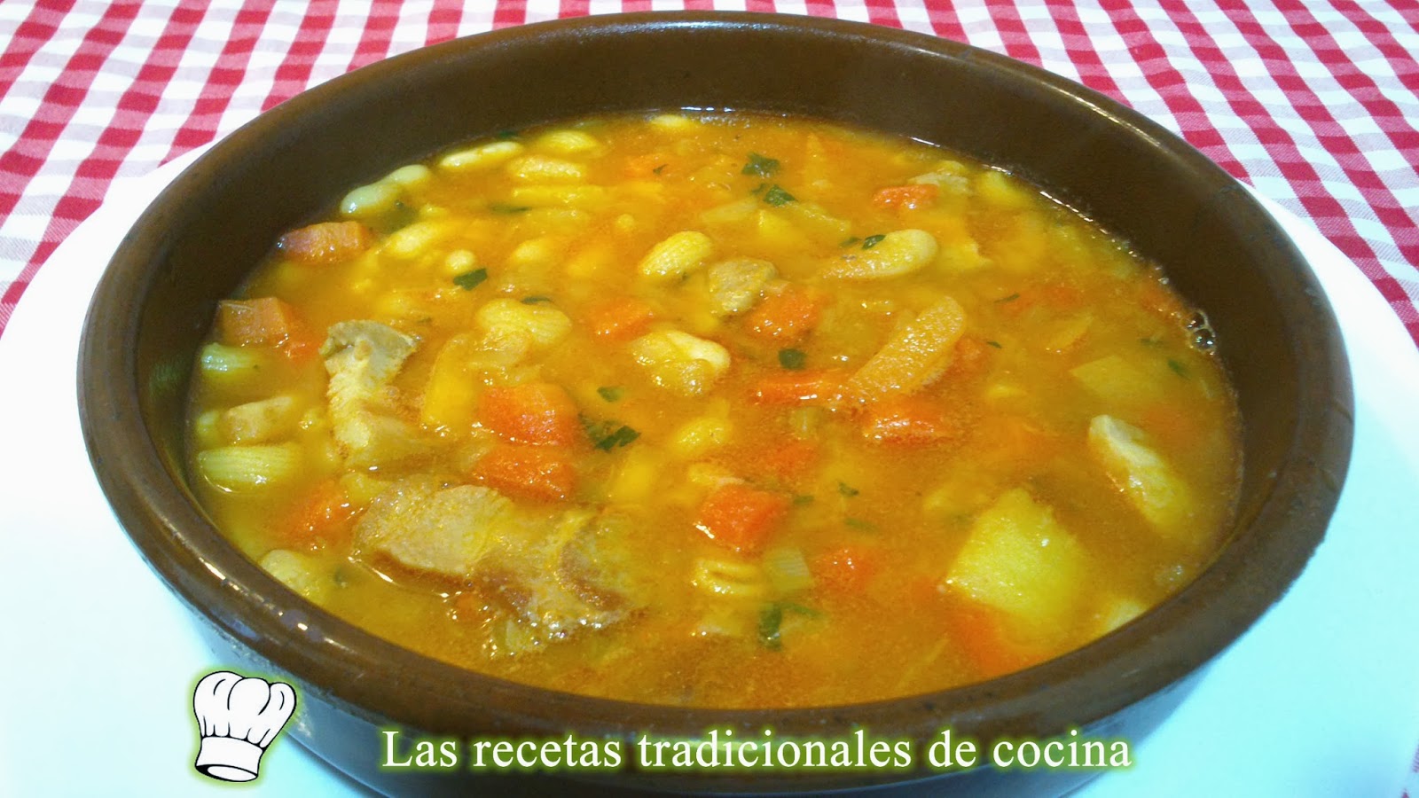 Sopa minestrone receta fácil - Recetas de cocina con sabor tradicional