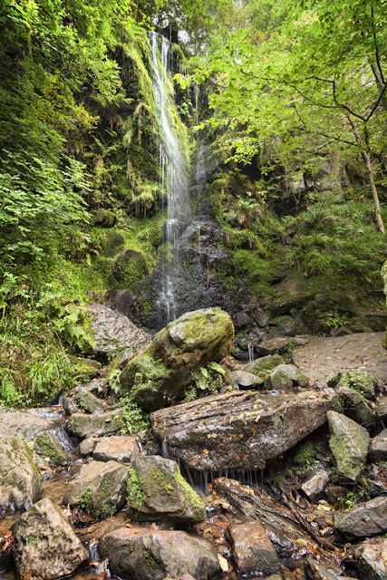 Mallyan Spout waterfall at Goathland North Yorkshire by Martyn Ferry Photography