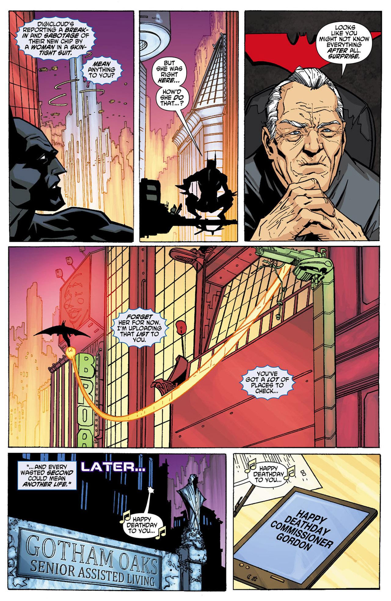 Read online Batman Beyond (2010) comic -  Issue #2 - 19