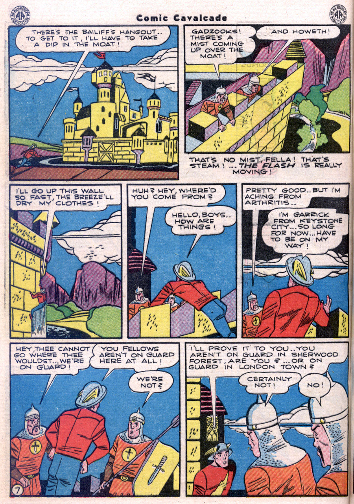 Read online Comic Cavalcade comic -  Issue #11 - 68