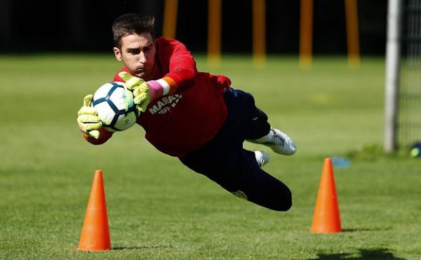 Andrés Prieto - Málaga -: "Voy a trabajar para ser titular" Andrés Prieto - Málaga -: "Voy a trabajar para ser titular"