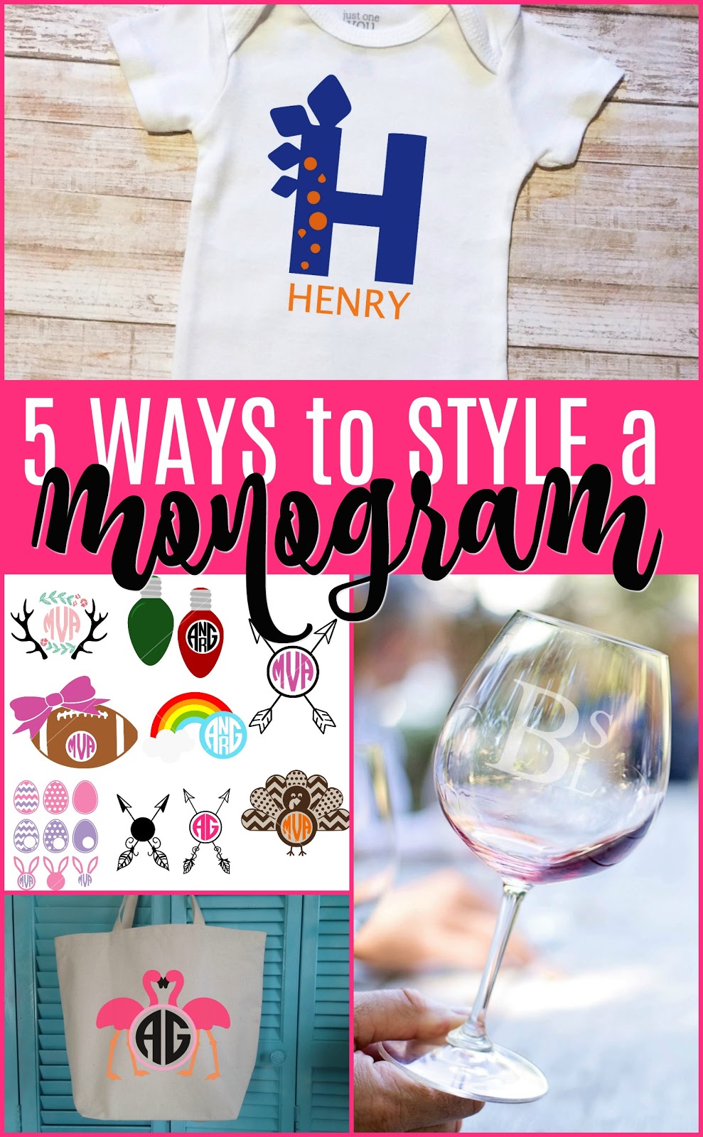 5 Ways to Style a Monogram Silhouette School