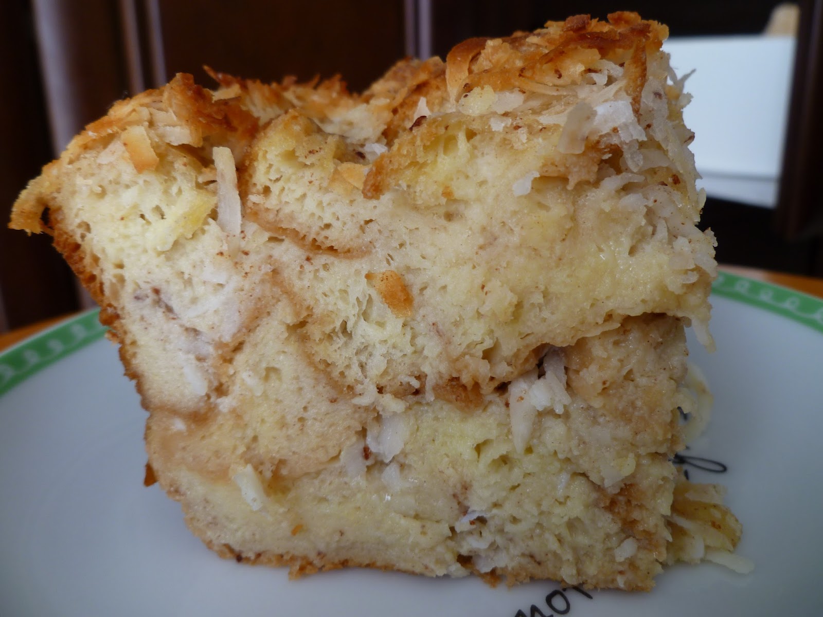 The Pastry Chef's Baking Coconut Cream Bread Pudding