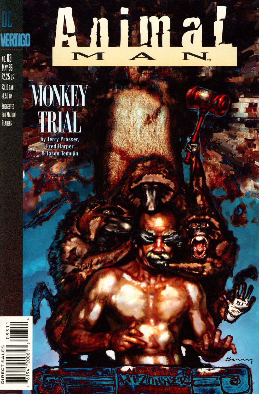 Read online Animal Man (1988) comic -  Issue #83 - 1