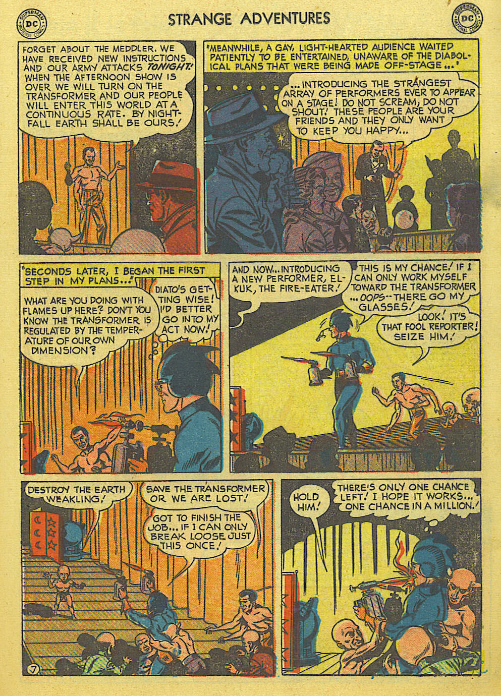 Read online Strange Adventures (1950) comic -  Issue #15 - 19